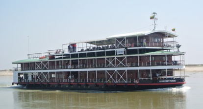 RV Orient Pandaw - a restored steamer from the Irrawaddy Flotilla Company