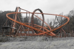 Abandoned Scottish rollercoaster